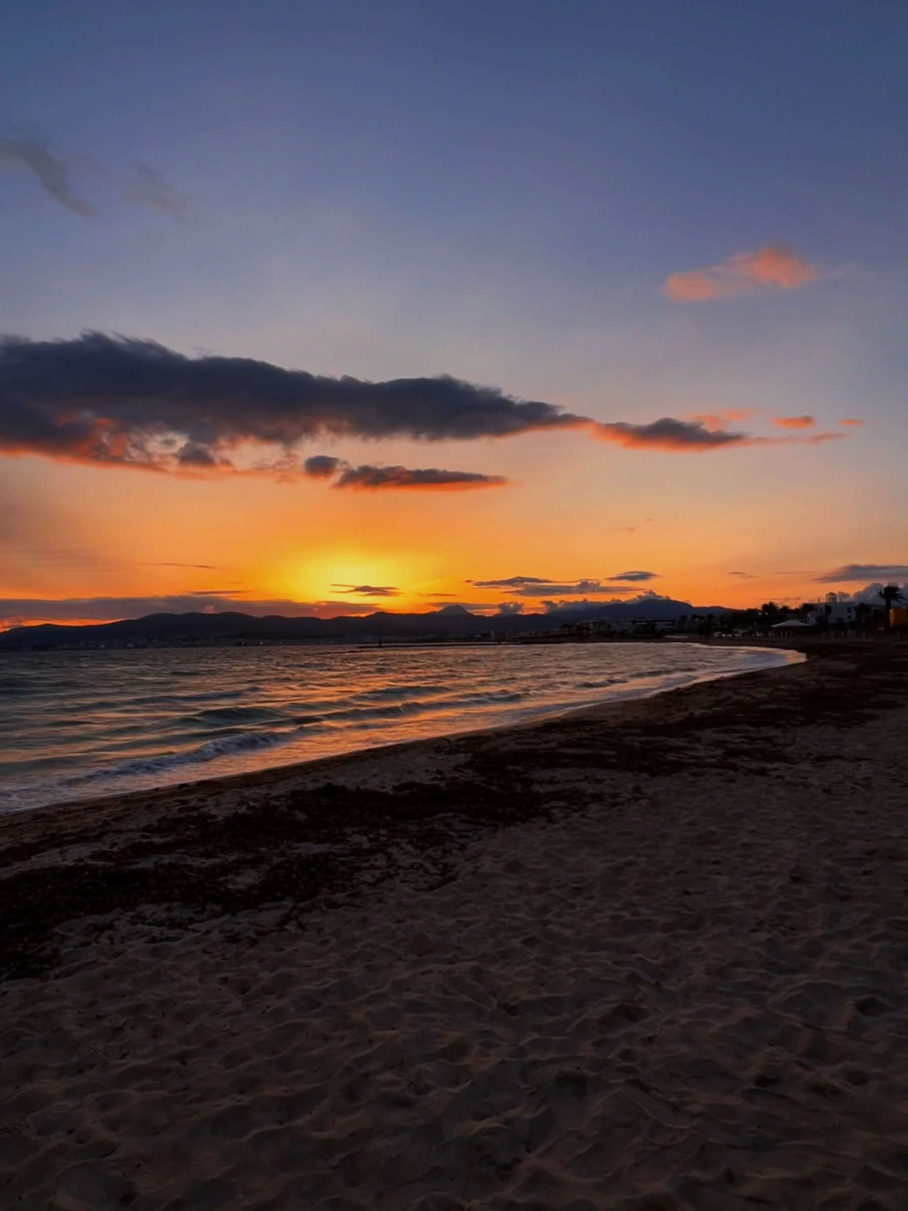 Mallorca beach sunset
